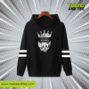 Live Like A King Black Hoodie