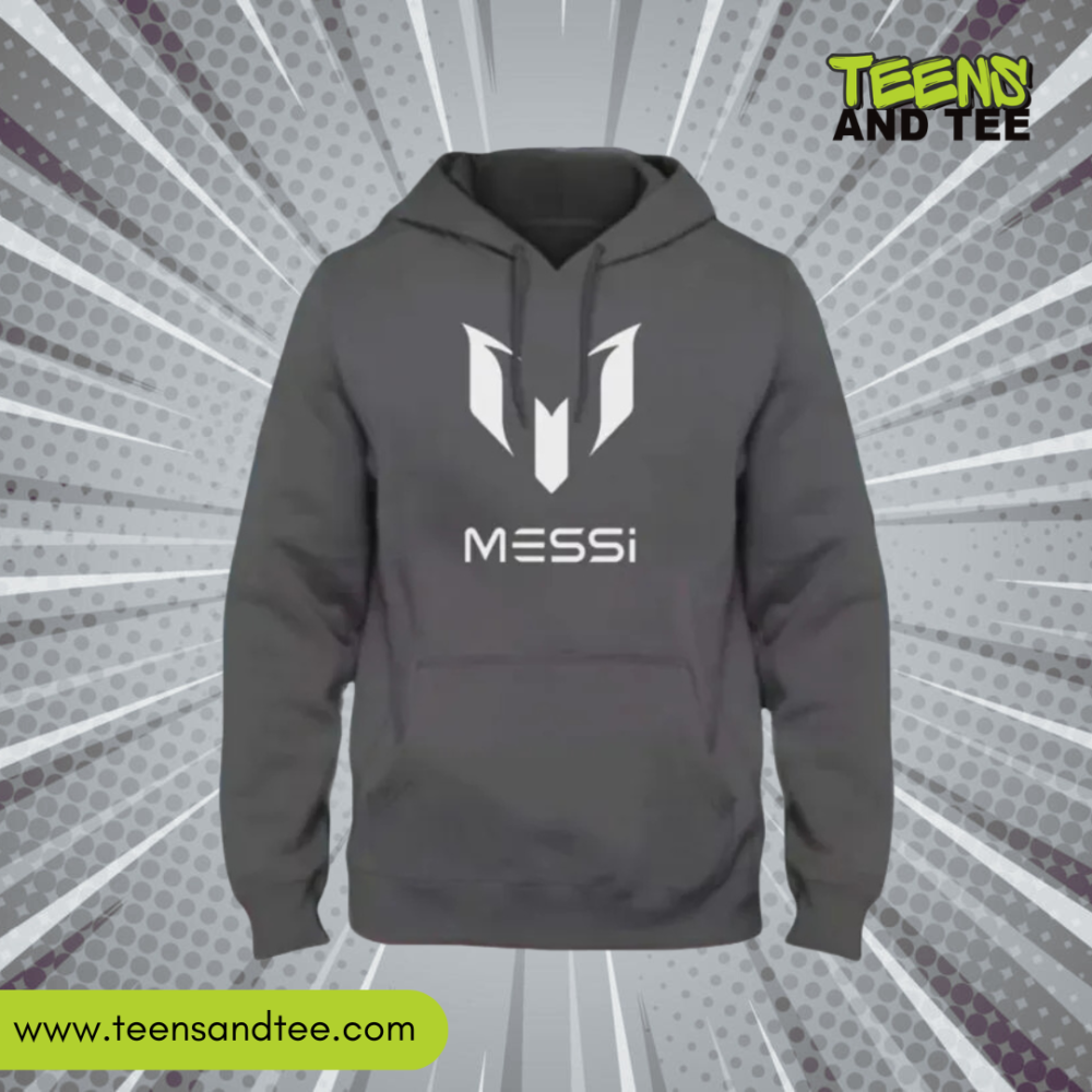 Messi Grey Hoodie on Sale