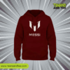 Messi Maroon Hoodie on Sale