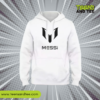 Messi White Hoodie on Sale