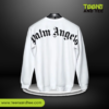 Palm Angels White Sweatshirt on Sale